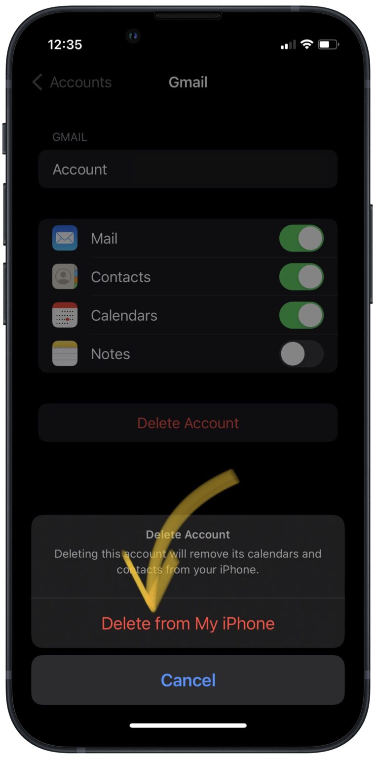 how to delete your own phone number on iphone