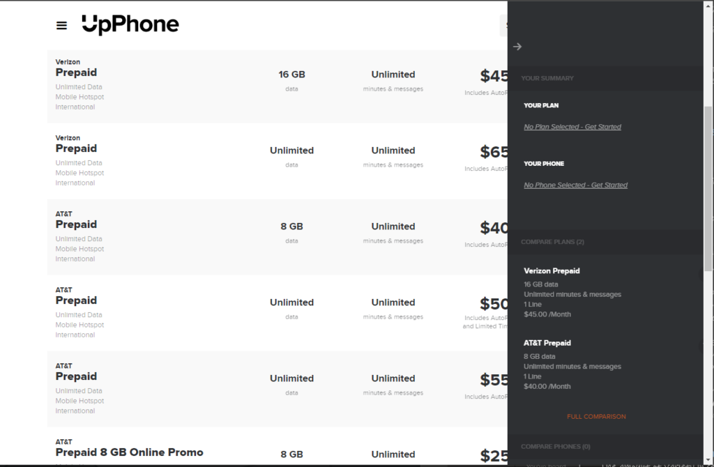 Compare Cell Phone Plans & Find The Best Cell Phone Plan For You