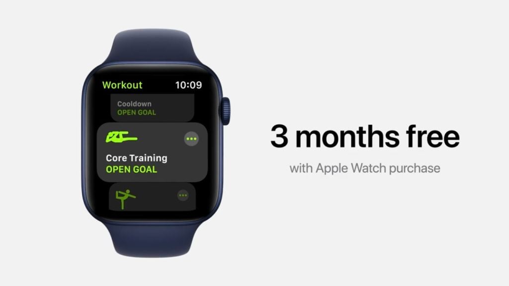 Get 3 months of Apple Fitness+ free with the purchase of an Apple Watch!