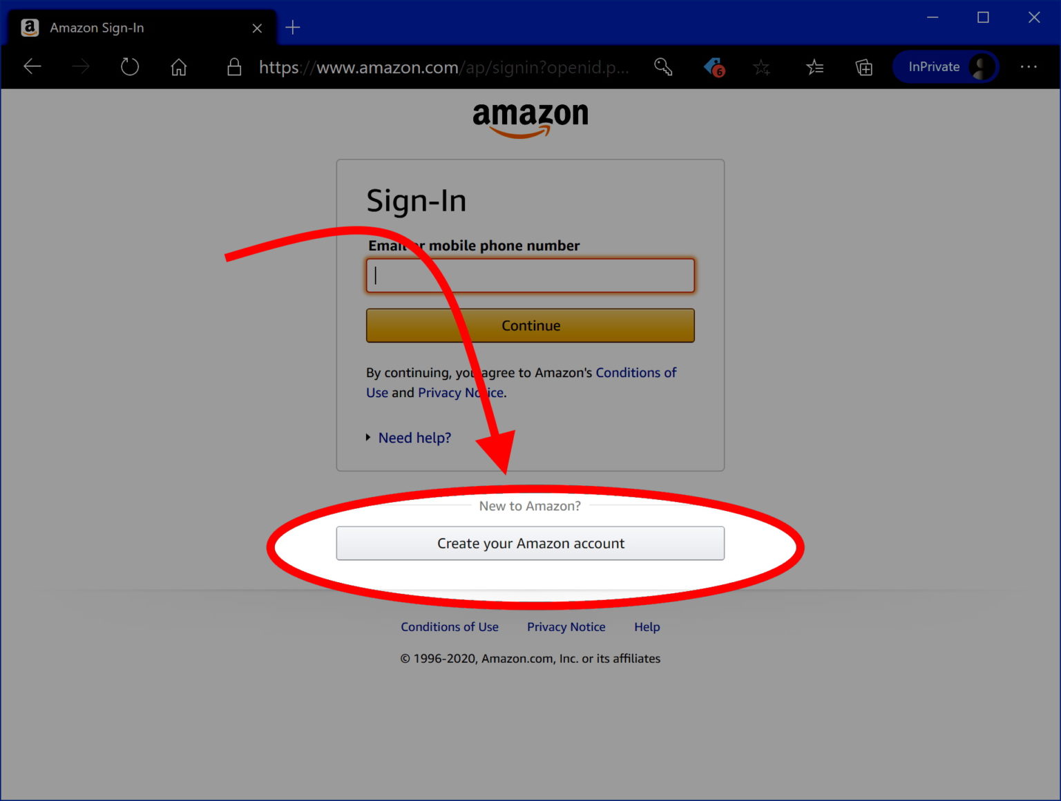 How To Create An Amazon Account A Quick Guide UpPhone   Create Your Amazon Account 1536x1160 